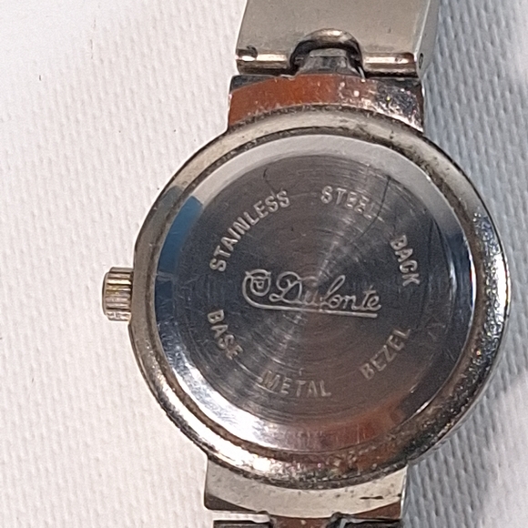 Dufonte Lucien Piccard Women's Watch Blue Silver Tone, New Battery - Picture 6 of 11